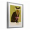 Stupell Industries Funny Cat & Martini Olives Framed Print Under Glass, design by Lil' Rue